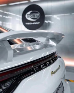 ชุดแต่ง Porsche Panamera 971 อัพเกรดสไตล์ Tcat คาร์บอนไฟเบอร์ สปอยเลอร์ สภาพใหม่ - Product Image 2