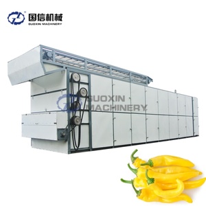 Ligne de production de séchage de ceinture en maille multifonctionnelle professionnelle pour le séchage du poivre Aji Amarillo Aji <span class=keywords><strong>Limon</strong></span> et Aji Panca - Product Image 1