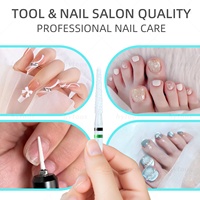 HYTOOS Embouts de ponceuse à ongles coniques en céramique blanche pour nettoyer les cuticules et préparer la peau, outils pour les professionnels de la manucure