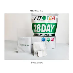 맞춤형 개인 라벨 해독 슬리밍 제품 빠른 체중 감량 도매 28 일 슬림 티백