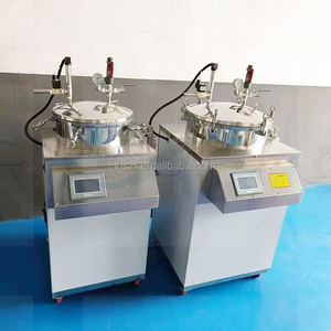 Autoclave Vertical de 100L para Esterilización |   Esterilizador de Alimentos de Acero Inoxidable con Bomba de Agua y Sensores para Chocolate y Conservas - Product Image 4