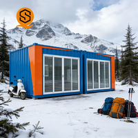 Kit de maison préfabriquée, mini-maison modulaire, maison préfabriquée en kit, cabane préfabriquée pour hôtel de villégiature, maison de jardin entièrement meublée, maisons préfabriquées