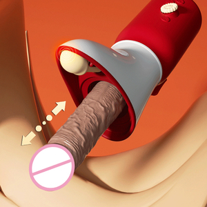 Sex Toy Dildo Réaliste à Ventouse, Contrôle à Distance Sans Fil, Mains Libres, pour Femmes Lesbiennes - Product Image 6