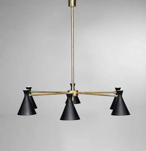 Lámpara Colgante LED Decorativa Moderna de Hierro, Estilo Nórdico Industrial, Regulable, Alto CRI 95, Iluminación para Bares y Hoteles - Product Image 5