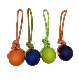 Grensoverschrijdende Nieuwe Eva-Materiaal Hond Speelgoed Bal Touw Milieuvriendelijk Buiten Interactief Touwtrekken Zoete Stijl Hond Kauwspeelgoed - Product Image 1