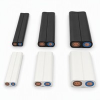 H05VVH2-F Flaches Flexibles PVC-Stromkabel EN 50525-2-11 300/500V Zweileiterkabel für Mittelschwere Beanspruchung Innenbereich Feuchtraumgeeignet Gerätekabel