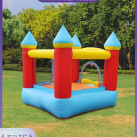 Château gonflable personnalisé pour enfants 2026 avec toboggan, idéal pour l'extérieur