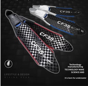 <span class=keywords><strong>Aletas</strong></span> <span class=keywords><strong>de</strong></span> Buceo Profesional Vdive CF35 <span class=keywords><strong>de</strong></span> Fibra <span class=keywords><strong>de</strong></span> Carbono, <span class=keywords><strong>Aletas</strong></span> <span class=keywords><strong>de</strong></span> Entrenamiento Largas y Cortas Recomendadas por Instructores - Product Image 6