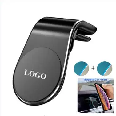 Free Sample Universal Metal Magnetic Car Phone Holder Air Vent Cell Phone Holder car phone accessories