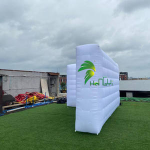 <span class=keywords><strong>Mur</strong></span> <span class=keywords><strong>gonflable</strong></span> de marque de la publicité personnalisée avec <span class=keywords><strong>ballon</strong></span> <span class=keywords><strong>gonflable</strong></span> extérieur de décorations de Halloween de montée de lumière de LED - Product Image 4