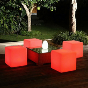 PUFFS LOUNGE / MESAS DE CENTRO / <span class=keywords><strong>Mesa</strong></span> de Centro o Silla LED Cube para Eventos - Product Image 5