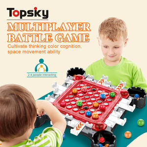 Juego de tablero de <span class=keywords><strong>ajedrez</strong></span> arcoíris interactivo, rompecabezas educativo divertido y antiestrés, nuevo juguete de plástico para niños - Product Image 6