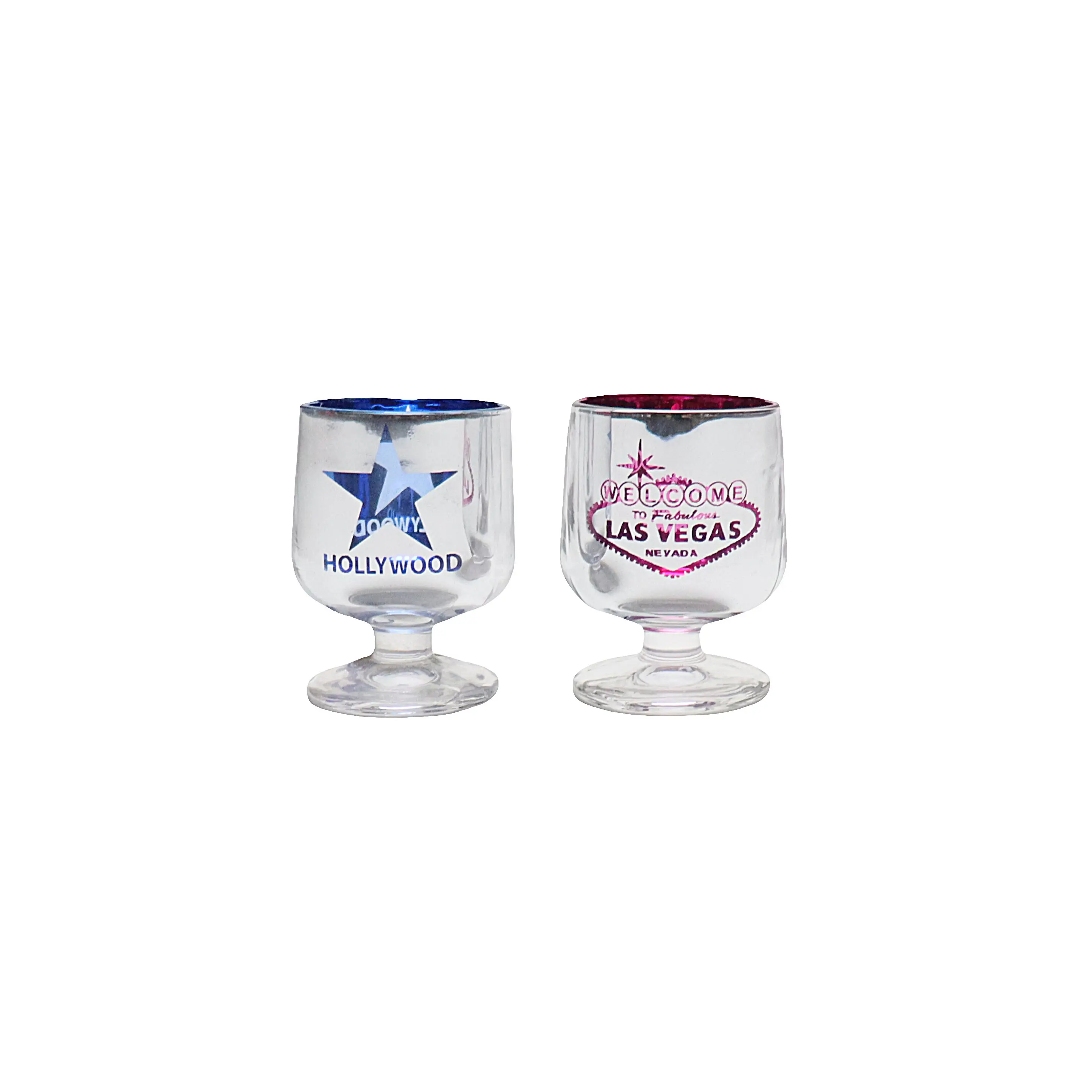 Hotel Special 15ml/20ml/25ml Wine whisky Cup Blank Sublimation Espresso Glasses Small Bullet Shot Glass