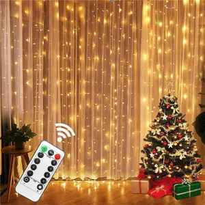 批发橡胶电缆10m户外发光二极管仙女串灯圣诞装饰灯