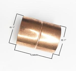 1-Zoll 25,4mm Kupfer kupplung mit Anschlag C X C Schweiß anschluss Kupfer rohr verschraubung für die Kühlung - Product Image 5