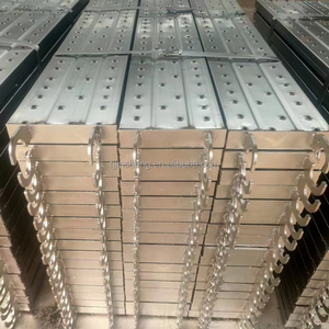 Andamio de pasarela resistente a la corrosión de alta resistencia, tablones de acero, ganchos de tablones de construcción de cubierta de Metal para construcción de edificios - Product Image 4