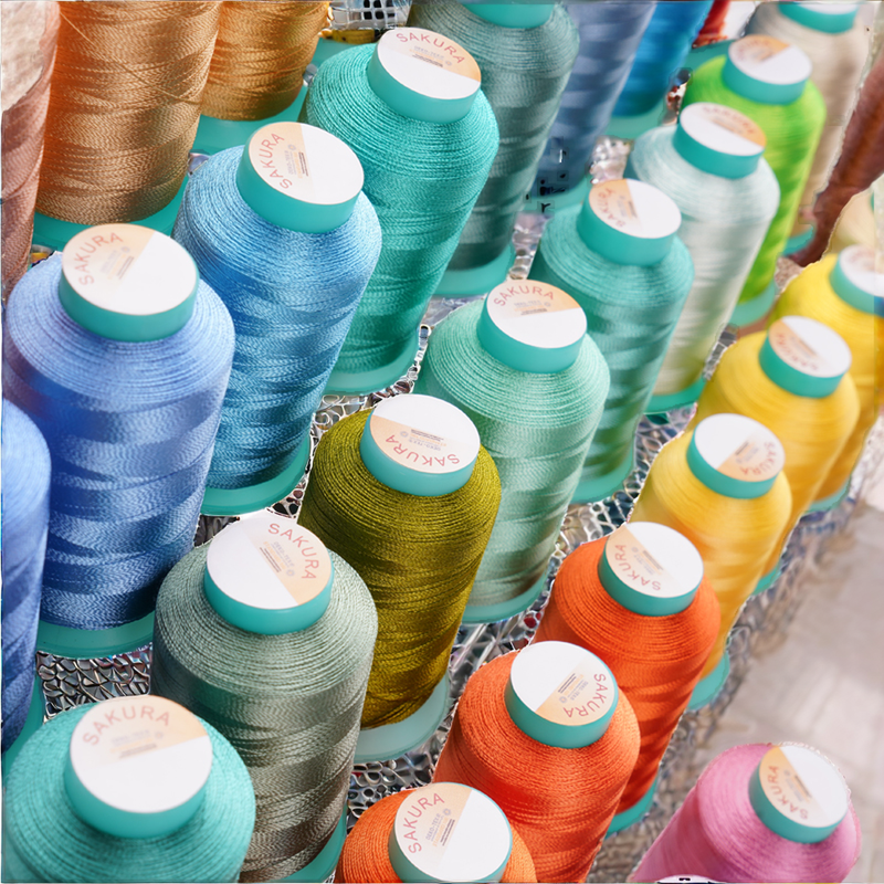 120D 2 100 Polyester Embroidery Thread