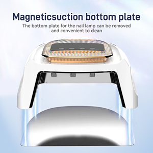 Đèn làm móng UV <span class=keywords><strong>LED</strong></span> không dây sạc lại 120W mới về, tích hợp màn hình LCD kim cương, dùng cho sơn gel - Product Image 4
