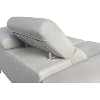 Ensemble de canapés Tianhang Furniture 3 places 3 2 1 avec appui-tête réglable en cuir pour salon
