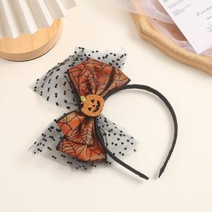 Serre-tête lumineux en plastique avec nœud papillon pour Halloween, accessoires de costume amusants, accessoires photo, décoration de cheveux - Product Image 2