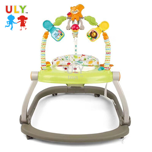 Marche-bébé portable 4-en-1 Rainforest <span class=keywords><strong>Jumperoo</strong></span> avec musique et lumière, cadre en plastique pliable – Vente en gros - Product Image 3