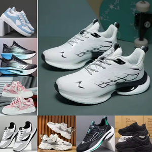 Chaussures décontractées de marque pour hommes, vente en gros mixte à prix réduit, chaussures de sport tendance, liquidation - Product Image 2