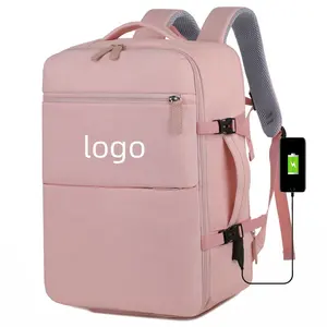 Women's Multifunction USB Charging Smart Backpack Business Travel Bagpack with Laptops for Work & Travelling