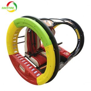 Easyfun Happy Degree Adult Child Electric <b>Swing</b> 360 Rolling Car Battery-powered Outdoor Amusement Ride Car - Product Image 5