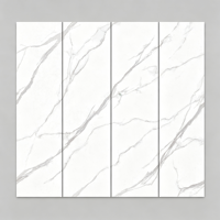 Carrelage mural imitation brique Yanting en porcelaine polie haute brillance, écologique, moderne, 80x2600mm, 9mm, étanche, pour salon et jardin
