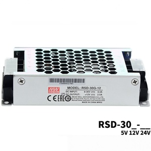 Fuente de Alimentación Original Mean Well Serie RSD-30 de 30W <span class=keywords><strong>DC</strong></span>-<span class=keywords><strong>DC</strong></span> para Ferrocarriles, Convertidor de CC de 12V 24V, RSD-30G RSD-30L RSD-30H, Fuente de Alimentación MW - Product Image 5