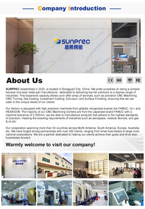 SUNPREC One-Stop Servicios de mecanizado <span class=keywords><strong>CNC</strong></span> Piezas de metal personalizadas de precisión Acero inoxidable de alta calidad - Product Image 6