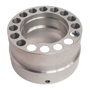 Tùy chỉnh thực hiện OEM CNC gia công nhôm bạc cứng anodized tusk đua trục thay thế đi Kart xe máy Bánh trung tâm - Product Image 3