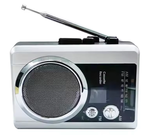 Lecteur de cassettes rétro style Walkman HXD-CS13 avec radio AM/FM, enregistreur, fonction auto-reverse, lecteur MP3 Micro SD pour la maison, l'étude et les voyages - Product Image 1