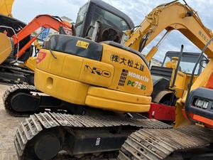 Excavadora usada KOMATSU PC75US de movimiento suave para proyecto de reparación municipal - Product Image 3
