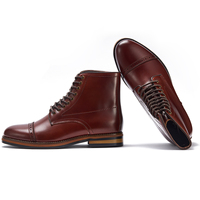 Chaussures pour Hommes Designer Manufacturing Production Chelsea Ankle Boots Hiver Cowboy Martin Cuir en Stock