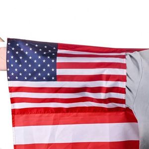 Polyester Custom Size Custom Color Sporty Style Portable Campaign 2026 Football Soccer Sports National US American Body <b>Flag</b> - Product Image 4