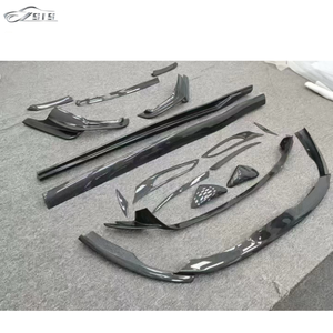 Kit carrozzeria in fibra di carbonio stile Novi per 812 Ferr superveloce GTS Auto labbro anteriore Spoiler posteriore nuovo aggiornamento paraurti T/T - Product Image 6