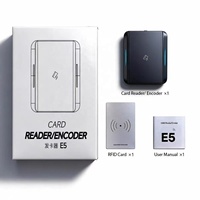 Codificador de Tarjetas Bluelock E5 con Sensor, Software TTlock, Comunicación USB para Tarjetas NFC e IC, Sistema TTHotel, Emisor de Tarjetas para Hoteles y Apartamentos