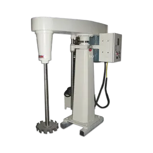 Mobile Hydraulic high shear disperser mixer paint mixing and dispensing equipment paint mixing machine