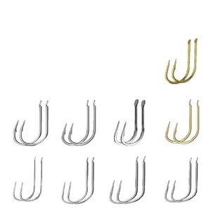 Hameçons de pêche plaqués or Ise Ni en vrac, hameçons à ardillons pour carpes crucianes en rivière, pour la pêche en réservoir et en étang - Product Image 5