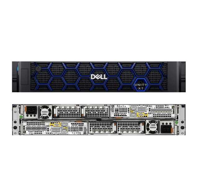 Original EMC Unity XT Series 480F NAS Storage Hybrid Flash Array Server Case USB Interface in Stock