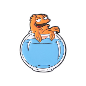 Bán Buôn Phim Hoạt Hình Vui Mềm Men Pins Với Cá Xấu Xí Và Nhỏ <span class=keywords><strong>Lizard</strong></span> Hình Trang Trí Kim Loại Huy Hiệu - Product Image 6