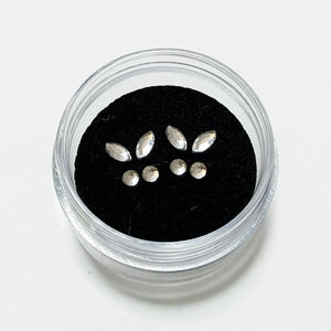 Yantuo Venta caliente mariposa varios colores Ojo de caballo diente gemas no Hotfix diamantes de imitación Bling Nail Rhinestone para dientes - Product Image 4