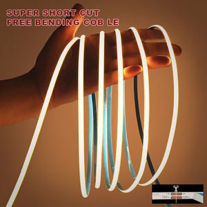 Lampu Strip LED COB Super Terang 2.7mm Ultra Narrow Board 3.7V/5v/12v USB CRI Tinggi Dekorasi Atmosfer Lampu String Hitam Lebar 5mm - Product Image 3