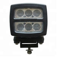 Heavy Duty 60W LED Lampe de travail 4800LM 9-80V Jaune Spot Flood Lamp pour Offroad Truck Tractor Machinery