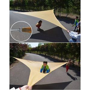 مقاومة للماء للاستخدام التجاري والأشعة فوق بنفسيةشكل مستطيل أكسفورد القماش مظلة في الهواء الطلق الظل الشراع الثلاثي للمطاعم - Product Image 3