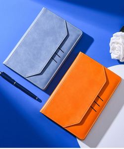 Carnet de notes A5 en cuir PU de luxe, couverture rigide, 2026, nouveau, personnalisé, haute qualité, 100 feuilles, reliure cousue, fournitures scolaires et de bureau - Product Image 1