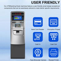 Kiosque Atm personnalisé Paiement de factures Dépôt en espèces Machine de kiosque Atm Machine Distributeur de billets