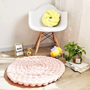 Hilo de poliéster de 3 cm para tejer a mano, trenzado, relleno, vegano, súper grueso, tipo tubo de terciopelo, para ganchillo - Product Image 5