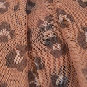 Falda Tutú para Niña, Falda Corta de Ballet con Volantes de Malla, Falda Tutú con Estampado de Leopardo - Product Image 5